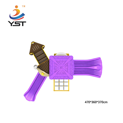 OEM Custom Playground Children'S Small Kids Plastic Slides Outdoor For Preschool