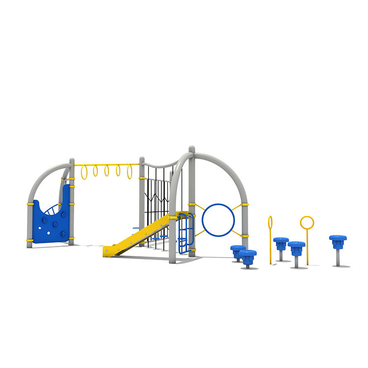 Custom Backyard Slide Playground Climbing Equipment For Home